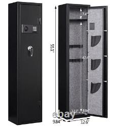 Digital Keypad Gun Rifle Cabinet Metal Storage Safe Quick Access Cabinet USA