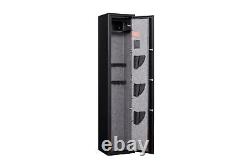 Digital Keypad Rifle Gun Safe Quick Access Electronic Storage Security Cabinet