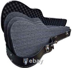 Discreet Concealment Guitar Rifle/Shotgun/PDW. 223/5.56 Gun Case with Padlock