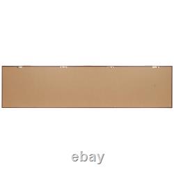 DisplayGifts 43 Rifle Shotgun Display Case Wall Mounted Rack Gun Storage Cabinet