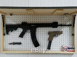 Dont Tread On Me Gadsden Flag Gun Concealment Cabinet Hidden Firearm Storage