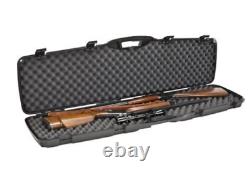 Double Carry Rifle Hard Case Foam Padded Sports & Outdoors Gun Storage Lock NEW