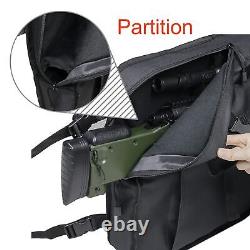 Double Gun Rack for UTV, Improve Style Gun Carrier Rifle Case Rear Storage Bag