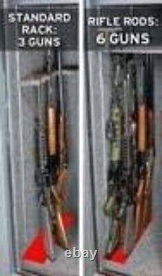 Efficient Rifle Rods Starter Kit for Secure Gun Storage and Maximum Space Use