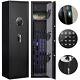 Electric Gun Safe, Rifle Safe With Lcd Sreen And Silent Mode For Home Rifles