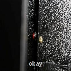 Electronic Gun Safe Cabinet Digital Lockers 4/5 Rifles Steel Security Storage