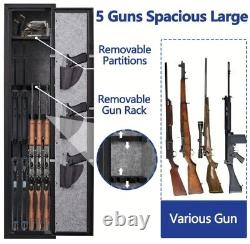 Electronic Large High Capacity Iron Metal Gun Safe With Rifle Racks & Shelves