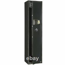 Electronic Rifle 5-Gun Safe Cabinet Quick Access Storage Firearm Digital Lock