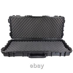 Emperor RifleShotgun Hard Gun Case Carry Storage Box Padded, waterproof, wheels