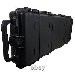 Emperor RifleShotgun Hard Gun Case Carry Storage Box Padded, waterproof, wheels