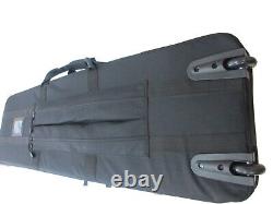 Explorer Wheeled Large 3 Rifles Soft Carry Case with Shooting Mat YKK Backpack