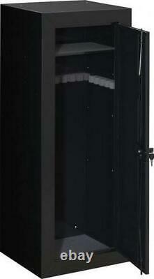 FIREARM GUN SAFE STORAGE CABINET 22 Rifles Security Locker Shelf Shotgun Pistol