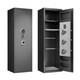 Fingerprint Gun Safe For Home Quick Access Secure Storage For Rifles
