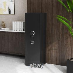Fingerprint Gun Safe For Home Quick Access Secure Storage For Rifles