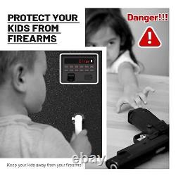 Fingerprint Rifle Gun Safe Large Gun Safes for Home Rifle and Pistols with LED
