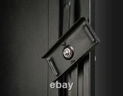 Firearm Safe 20-Gun Steel Cabinet Shotgun Rifle Modular Storage Key Lock Secure