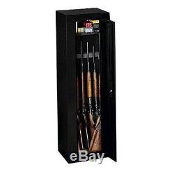 Firearms Safe Gun Cabinet Storage With Lock For Rifles Locker Steel Stand Up Amm