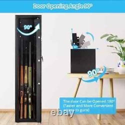 Fireproof Waterproof Home Rifles Safe Storage With Removable Gun Racks 5-6 Guns