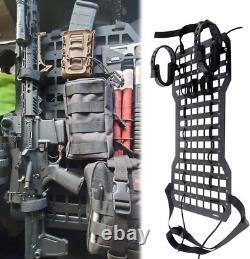 For Vehicle Seat Back Organizer Rifle Gun Rack Tactical Modular Storage Platform