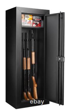 Fortress 20-Gun Large Security Cabinet Lock Safe Steel Rifle Shotgun Storage