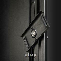 Fully Convertible 20-Gun Steel Store Security Cabinet Locker Storage Rifle Safe