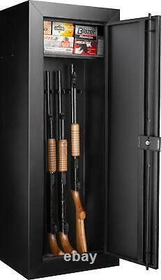 GUN SAFE CABINET 20 Rifles Security Storage Locker Shelf Shotgun Pistol Firearm