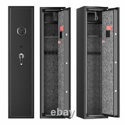 GUN SAFE CABINET Firearm 6 Rifles Security Storage Locker Shelf Shotgun Pistol