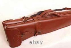 Genuine Leather Gun Case Shotgun Case Gun Storage Hunting Rifle Case Scope Carry