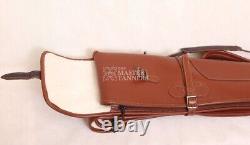 Genuine Leather Gun Case Shotgun Case Gun Storage Hunting Rifle Case Scope Carry