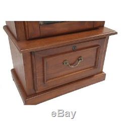 Gun Cabinet Rifle Storage Cabinet Locking Doors Wood Cabinets Glass Door Display