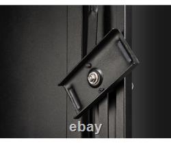 Gun Cabinet Safe Storage 55 Inch Security Vault Steel Rifles Firearms Proof Lock