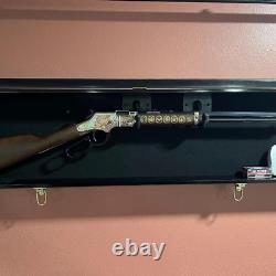 Gun Display Case 54 Cabinet Rifle Fully Black Wood Shotgun Shadow Box Wall Rack