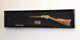 Gun Display Case Rifle 65 Long All Black Wood Shotgun Rack Shadow Box Cabinet