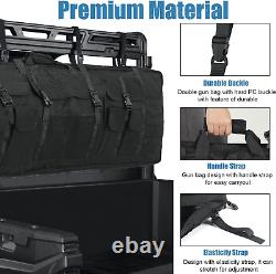 Gun Rack Bag for UTV Double Gun Carrier Holder Compatible with Polaris Ranger, K