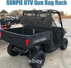 Gun Rack Bag for UTV Double Gun Carrier Holder Compatible with Polaris Ranger, K