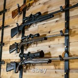 Gun Rack, Custom Wall Mounted Rifle Holder, Shotgun Storage Solution, Gun Lover