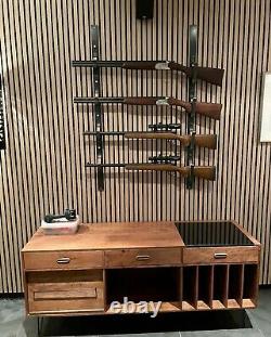 Gun Rack, Custom Wall Mounted Rifle Holder, Shotgun Storage Solution, Gun Lover