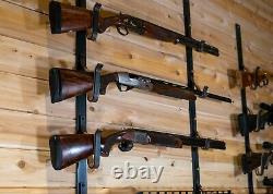 Gun Rack, Custom Wall Mounted Rifle Holder, Shotgun Storage Solution, Gun Lover
