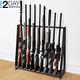 Gun Rack, Freestanding Rifle Racks, Heavy Duty Wooden Shotgun Rack Indoor, Adjus