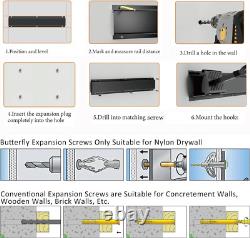 Gun Rack, Upgrade Gun Rack for Wall, Heavy Duty Steel Gun Rack Wall Mount, Adjus