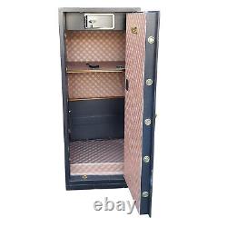 Gun Rifle Jewelry Safe Cabinet Box withEA Digital Electronic Lock Firearm Storage