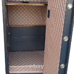 Gun Rifle Jewelry Safe Cabinet Box withEA Digital Electronic Lock Firearm Storage
