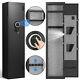 Gun Safe, 1-2 Fingerprint Rifle Gun Safe Quick Access Long Gun Safe For Home