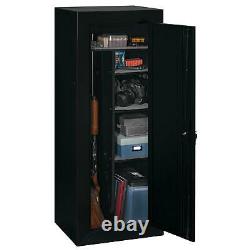Gun Safe 18Gun Storage Security Cabinet Steel Fully Convertible Shelves Secure