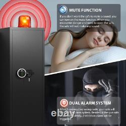 Gun Safe, 6-8 Unassembled Rifle Gun Safe for Shotgun Large Digital Gun Safe Home