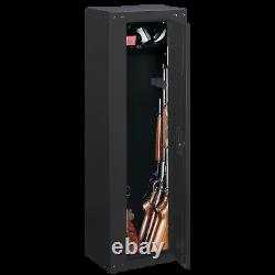 Gun Safe 8 Rifles Security Cabinet Firearm Shotgun Storage Shelf Steel Locker