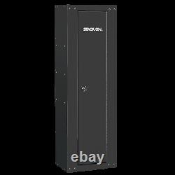 Gun Safe 8 Rifles Security Cabinet Firearm Shotgun Storage Shelf Steel Locker