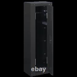 Gun Safe 8 Rifles Security Cabinet Firearm Shotgun Storage Shelf Steel Locker