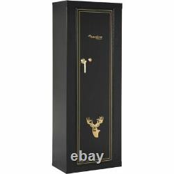 Gun Safe Cabinet 18 Rifles Storage Locker Shotgun Firearm Pistol Lock Shelf Rack