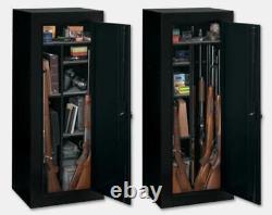 Gun Safe Cabinet 18 Rifles Storage Locker Shotgun Firearm Pistol Lock Shelf Rack